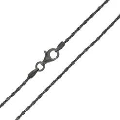 Silber-Criss-Cross-Kette - 70 cm - 4,1 g