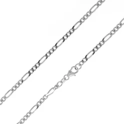 Silber-Figarokette - 9,21 g - 45 cm