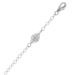 Silber-Magnetverschluss - 1,62 g - 6 cm