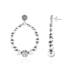 Silberohrringe (Desert Chic)