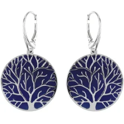 Silberohrringe mit Titan