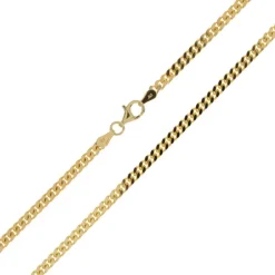 Silber-Panzerkette - 13,95 g - 55 cm