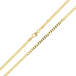 Silber-Panzerkette - 9,21 g - 55 cm