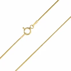 Silber-Schlangenkette - 70 cm - 5,6 g - vergoldet