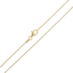 Silber-Schlangenkette - 4,58 g - 60 cm - vergoldet