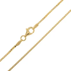 Silber-Veneziakette - 5,6 g - 50 cm - vergoldet