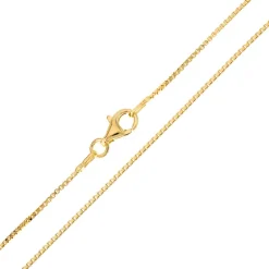 Silber-Veneziakette - 4,1 g - 50 cm - vergoldet