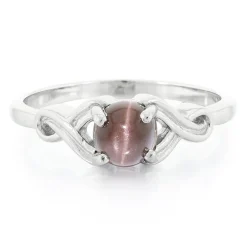 Skapolith-Katzenauge-Silberring