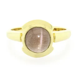 Skapolith-Katzenauge-Silberring