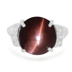 Skapolith-Katzenauge-Silberring