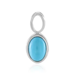 Sleeping Beauty-Türkis-Silberanhänger