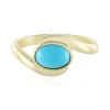 Sleeping Beauty-Türkis-Silberring