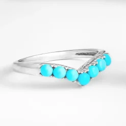 Sleeping Beauty-Türkis-Silberring (Faszination Türkis)