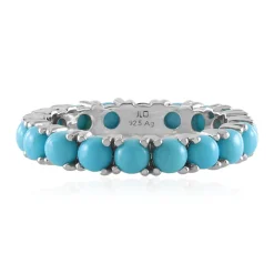 Sleeping Beauty-Türkis-Silberring