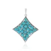 Sleeping Beauty-Türkis-Silberanhänger (Faszination Türkis)