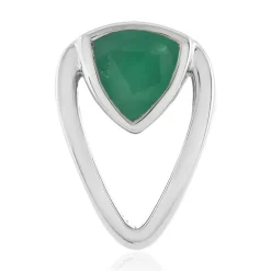 Socoto-Smaragd-Silberanhänger