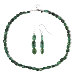 Socoto-Smaragd-Silberset