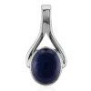 Sodalith-Silberanhänger