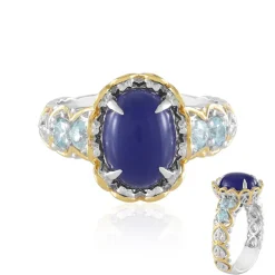 Sodalith-Silberring (Gems en Vogue)