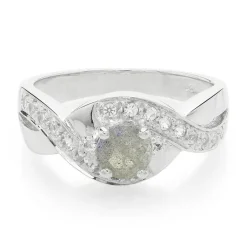 Spektrolith-Silberring