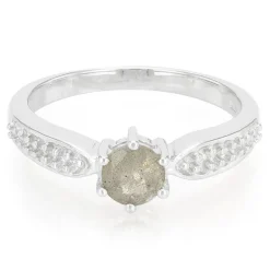 Spektrolith-Silberring