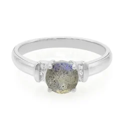 Spektrolith-Silberring