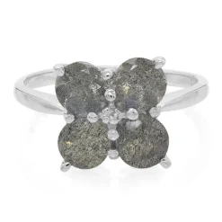 Spektrolith-Silberring