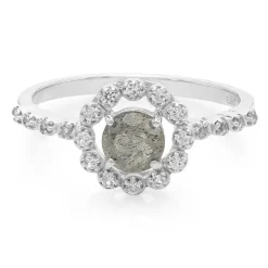 Spektrolith-Silberring