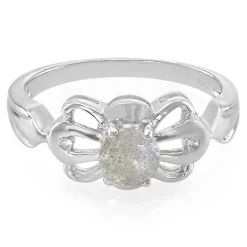 Spektrolith-Silberring