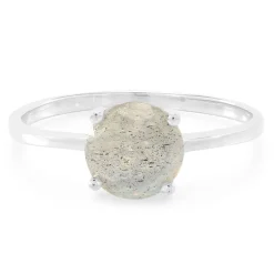 Spektrolith-Silberring