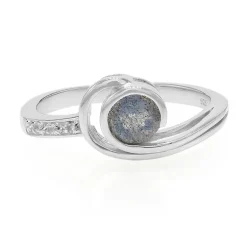 Spektrolith-Silberring