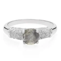 Spektrolith-Silberring