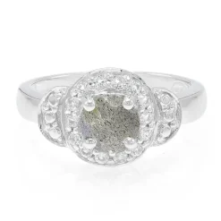 Spektrolith-Silberring