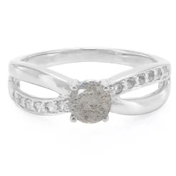 Spektrolith-Silberring