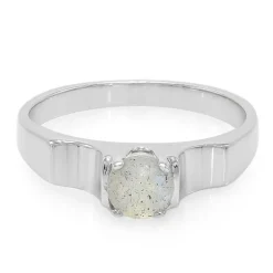 Spektrolith-Silberring