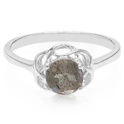 Spektrolith-Silberring