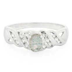 Spektrolith-Silberring