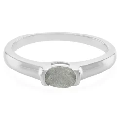 Spektrolith-Silberring