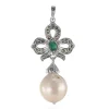 Süßwasserzuchtperlen-Silberanhänger (Annette classic)