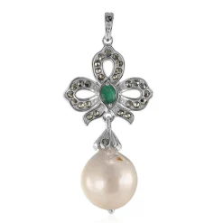 Süßwasserzuchtperlen-Silberanhänger (Annette classic)