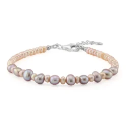 Süßwasserzuchtperlen-Silberarmband (TPC)