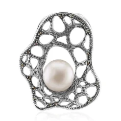 Süßwasserzuchtperlen-Silberanhänger (Annette classic)