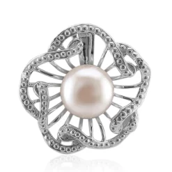 Süßwasserzuchtperlen-Silberanhänger (TPC)