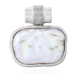 Süßwasserzuchtperlen-Silberanhänger