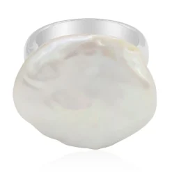 Süßwasserzuchtperlen-Silberring (TPC)