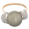 Tahitiperlen-Goldring