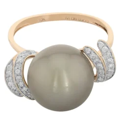 Tahitiperlen-Goldring