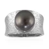 Tahitiperlen-Silberring (TPC)