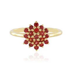 Tansania-Rubin-Silberring