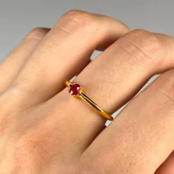 Tansania-Rubin-Silberring